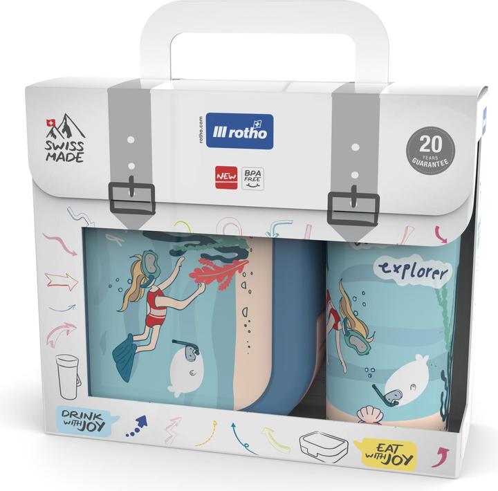 Actual product image Rotho MEMORY KIDS Set Box + Bottle