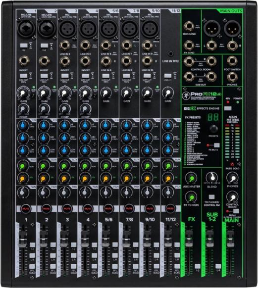Produktbild Mackie ProFX12v3 (Studio- und Livemixer)
