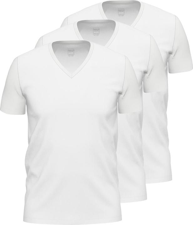 Actual product image Ammann 3-pack Close to you vest / short-sleeved shirt (M)