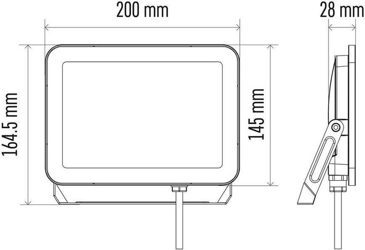 Produktbild Emos LED Flutlicht PROFI, 50W neutralweiss