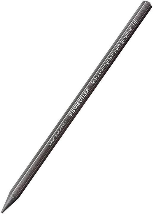 Immagine prodotto Staedtler Matite di grafite solida 100G Mars Lumograph in grafite pura (6.80 mm, 2B, 4B, 6B, 8B, 6 x)