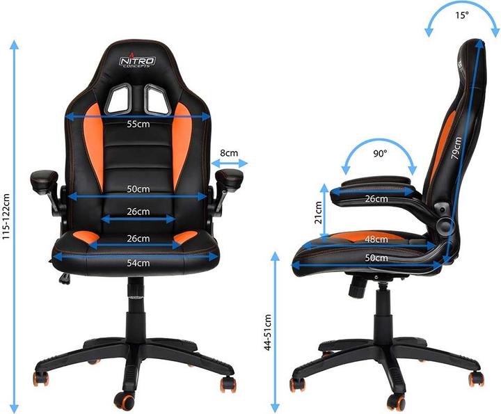Actual product image Nitro Concepts C80 Motion