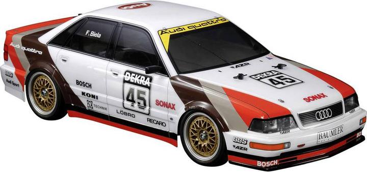 Actual product image Tamiya 1:10 RC Audi V8 Touring Car TT02 RTR Set