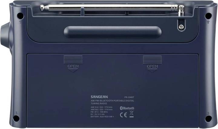 Image du produit Sangean Radio de table (FM, MF, LW, KW, Bluetooth)