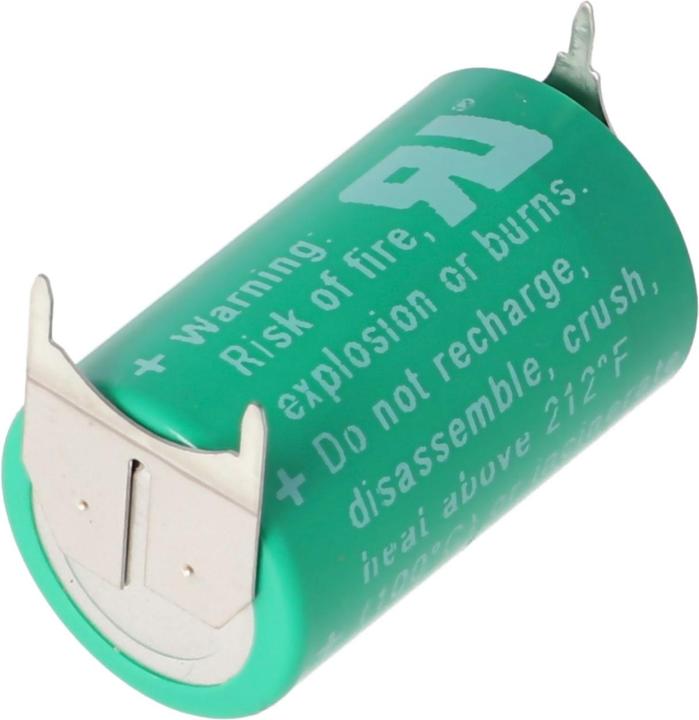 Immagine prodotto Varta Batteria CR1/2AA 6127 con etichetta a saldare stampata 3s, contatto più 2s, meno 1s (1 pz., CR 1/2AA, 950 mAh)