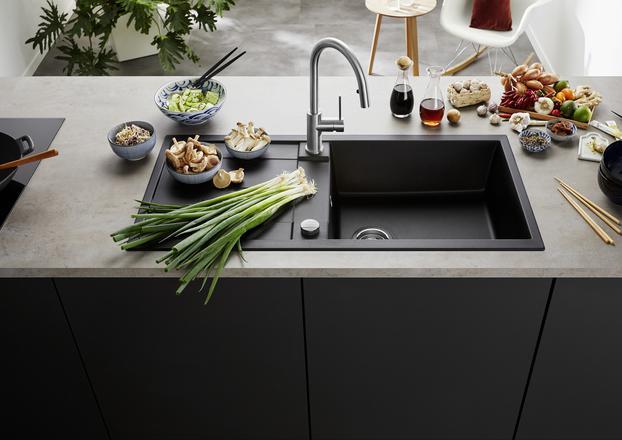 Actual product image Blanco Metra XL 6 S (Top-mounted sink, 100 cm, 50 cm)