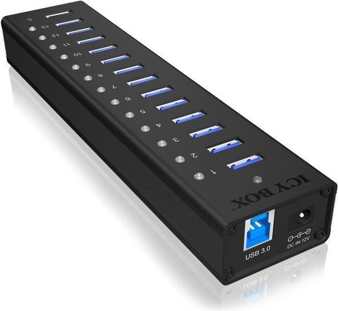 Produktbild Icy Box Ib-Ac6113 (USB-B, 13 Ports)