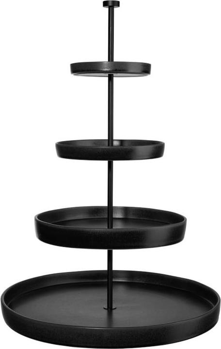 Produktbild ASA Selection Grande Etagere black iron Ø 41/28/20/14,5 x H 61 cm