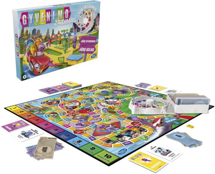 Immagine prodotto Hasbro Il gioco della vita (inglese) (Lituano)