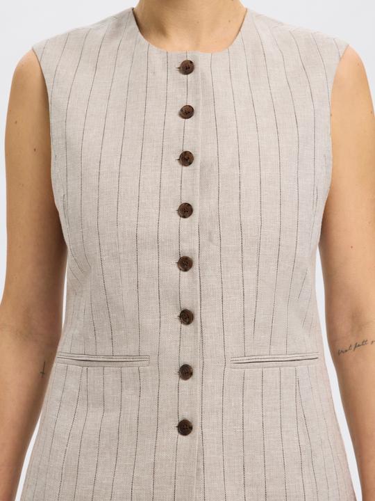 Produktbild Selected Femme Leinenmix Weste (34)