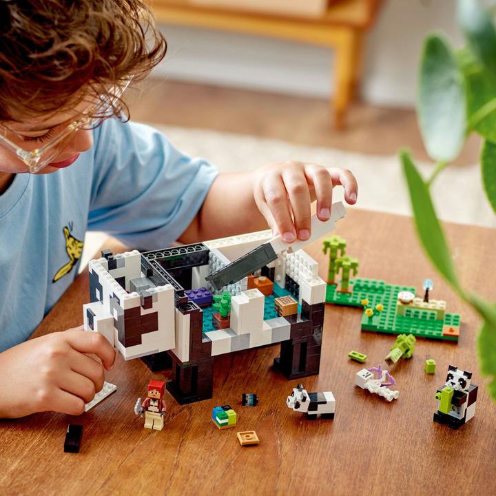 Produktbild LEGO Das Pandahaus (21245, LEGO Minecraft)