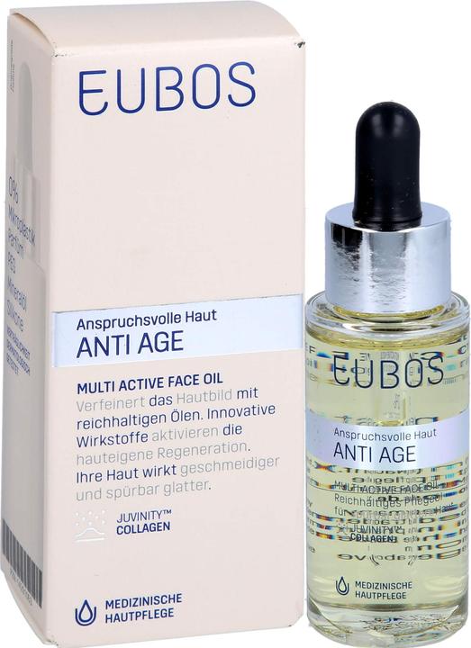 Actual product image Eubos ANTI AGE Multi Active Face Oil, 30 ml OEL (30 ml)