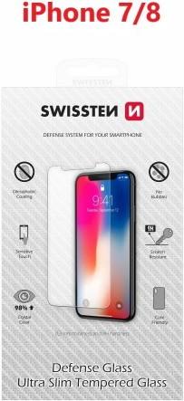 Actual product image Swissten Tempered Glass for iPhone 7/8 (Apple iPhone 8, Apple iPhone 7)