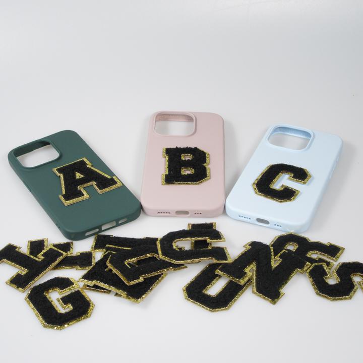 Immagine prodotto PhoneLook Adesivo Sticker per smartphone Lettera M ricamata in 3D