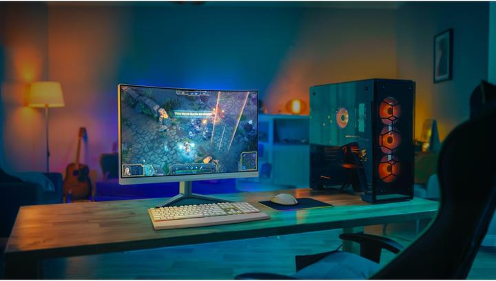 Image du produit Philips Evnia 27M2C5501 - 27 pouces QHD Curved Gaming Monitor, blanc (2560 x 1440 pixels, 27")