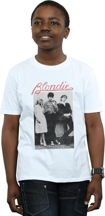 Immagine prodotto Blondie Distressed Band Maglietta Ragazzi (152, 158)