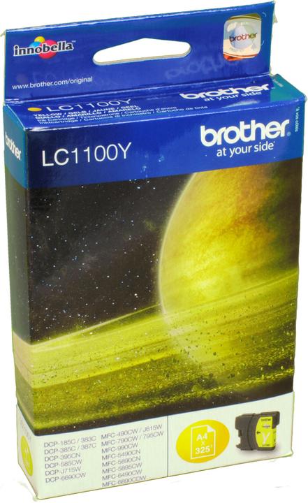 Actual product image Brother Lc-1100y (Y)