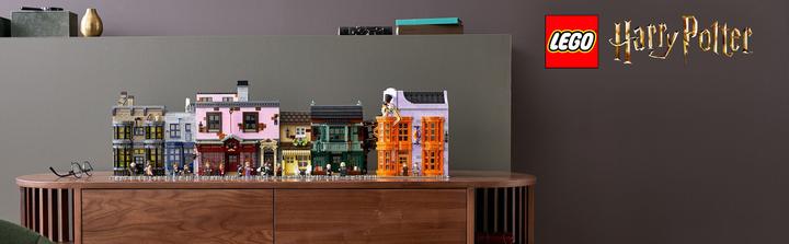Actual product image LEGO Harry Potter Diagon Alley (75978, LEGO Harry Potter, LEGO Rare Sets)