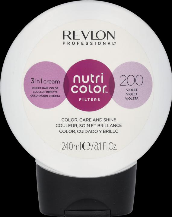 Productafbeelding Revlon Professional Nutri Color Cream - Violet 200 (200 Paars)