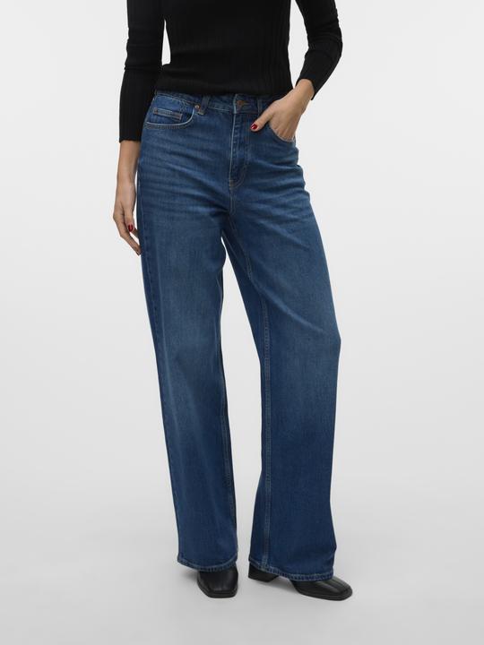 Immagine prodotto Vero Moda VMREBECCA Super High Rise Weiter Beinschnitt Jeans Straight-Fit (25)