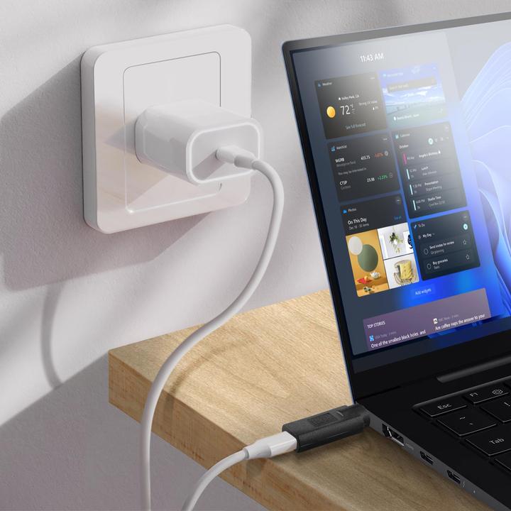 Immagine prodotto Avizar ADA-C003, adattatore USB-C / DC 5.0 x 1.0 mm (Proprietario, USB tipo C)