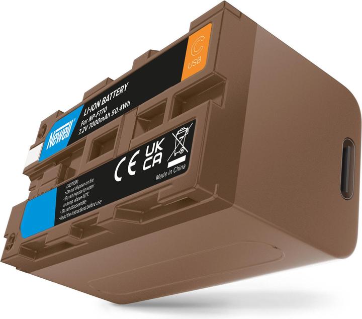 Image du produit Newell batterie de remplacement NP-F770 USB-C pour Sony (Batterie de l'appareil photo)