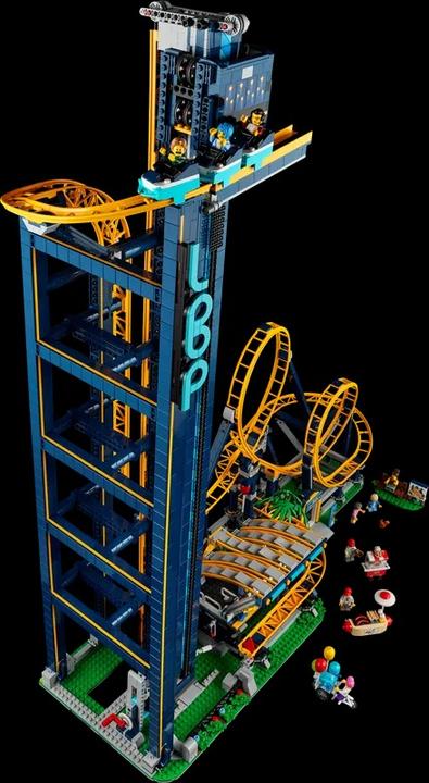 Productafbeelding LEGO Lusvormige achtbaan (10303, LEGO Icons, LEGO Zeldzame Sets)