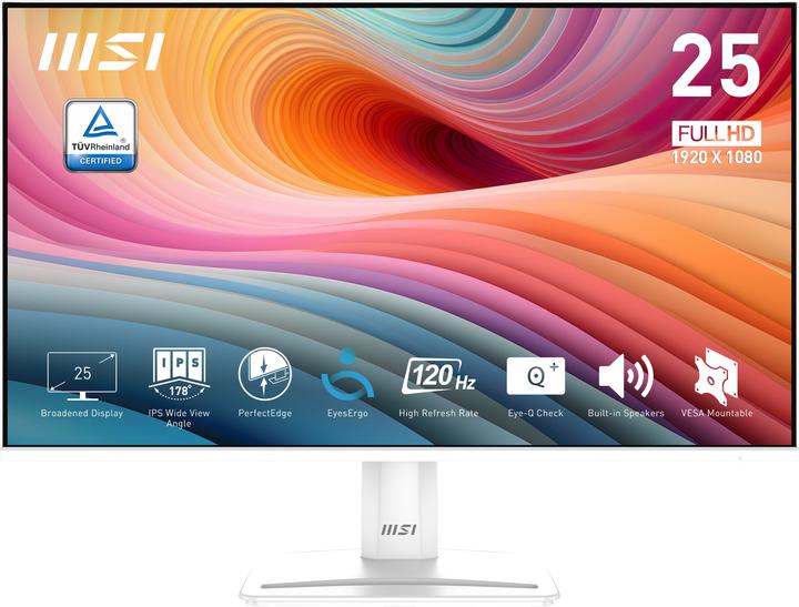 Produktbild MSI PRO MP251W E2 (1920 x 1080 Pixel, 24.50")