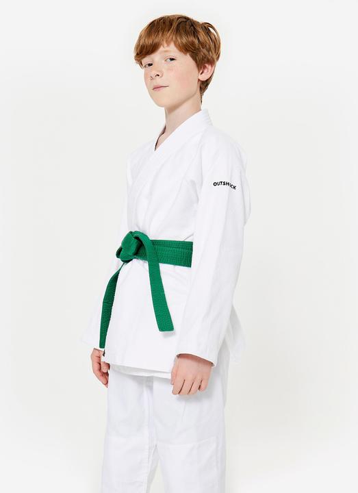 Produktbild Outshock Kinder- Judo- und Aikidoanzug 350 g/m² - weiss (130 B)