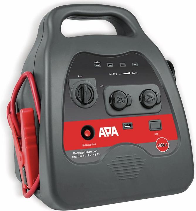 APA Bully Smart Power Pack 12 V jump start (1000 A, 18000 mAh)