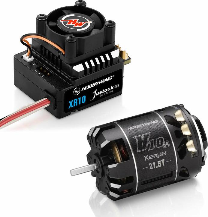 Produktbild Hobbywing Xerun Justock Combo G3S mit 13.5 Turn 3200kV für 1:10 Stock
