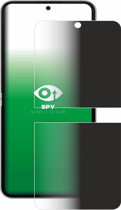 Actual product image upscreen Spy Shield Privacy Protector (1 Piece, Samsung Galaxy Z Flip6)
