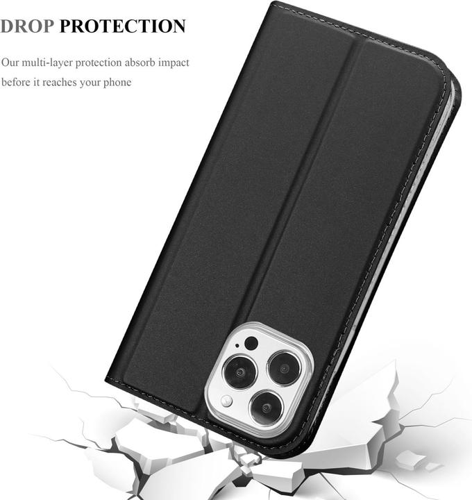 Actual product image Cadorabo Classy Book cover (Apple iPhone 13 Pro)