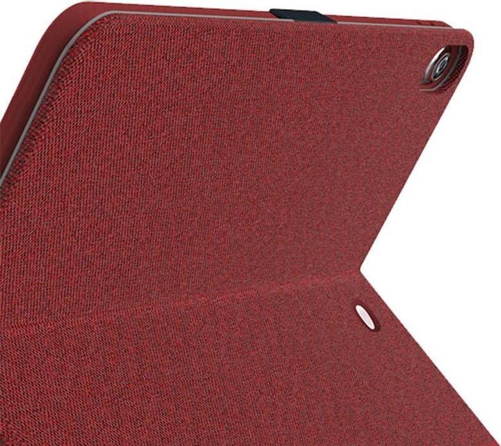 Actual product image Cygnett TekView Slim Case for iPad 10.2" (2019) devices with Apple Pencil holder - Red/Red (iPad 10.2)