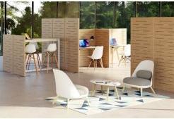 Immagine prodotto Paperflow Parete divisoria acustica in legno, (L)795 x (A)1.800 mm