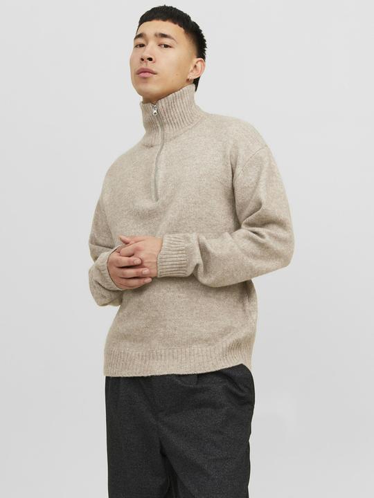 Image du produit Jack & Jones Demi-zip pull en tricot (XS)