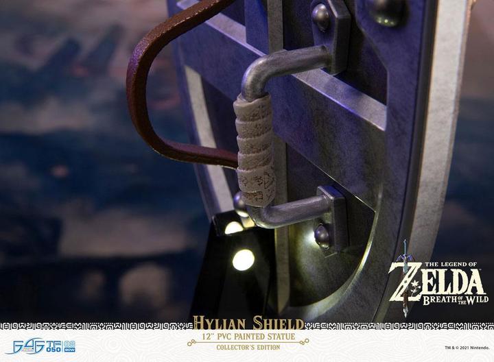 Actual product image First 4 Figures Zelda Breath of the Wild Hylian Shield - Collector Edition