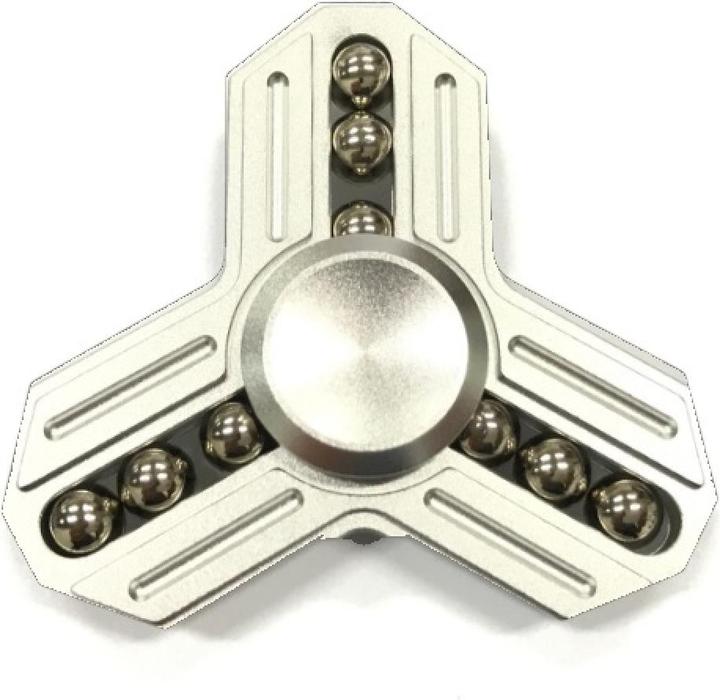 Produktbild FidgetSpinner Tri-Star Alu Stahlkugeln Fidget Spinner