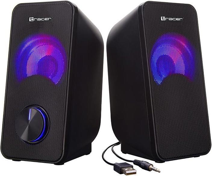 Produktbild Tracer TRAGLO46366 Speakers 2.0 Loop RGB USB