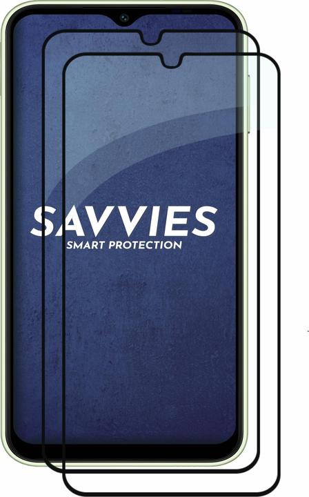 Immagine prodotto Savvies Protezione dello schermo in vetro blindato a schermo intero (2 Pezzo/i, Samsung Galaxy A14 5G)