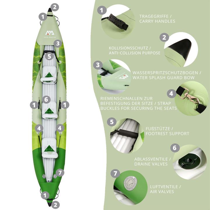 Image du produit Aqua Marina Betta-475 Kayak (3 pers.)