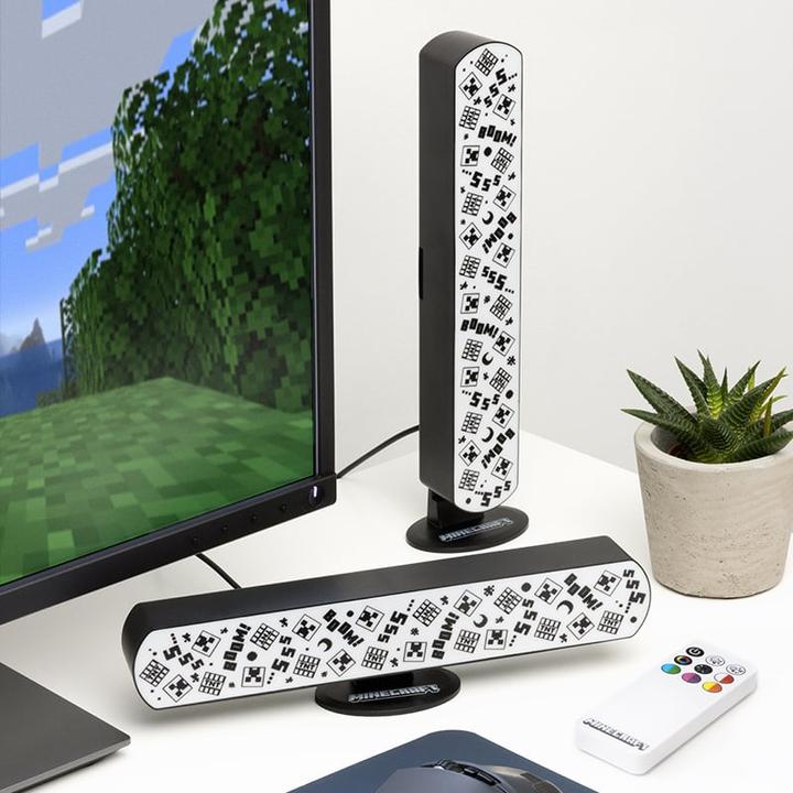Actual product image Paladone Products Minecraft - Set de 2 barres lumineuses avec télécommande