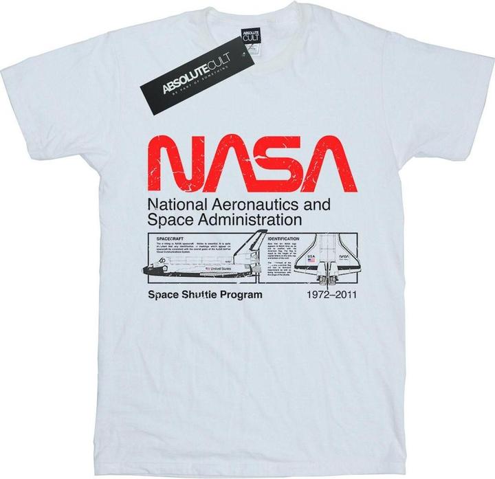 Immagine prodotto Nasa Classic Space Shuttle Maglietta Ragazzi (140, 146)