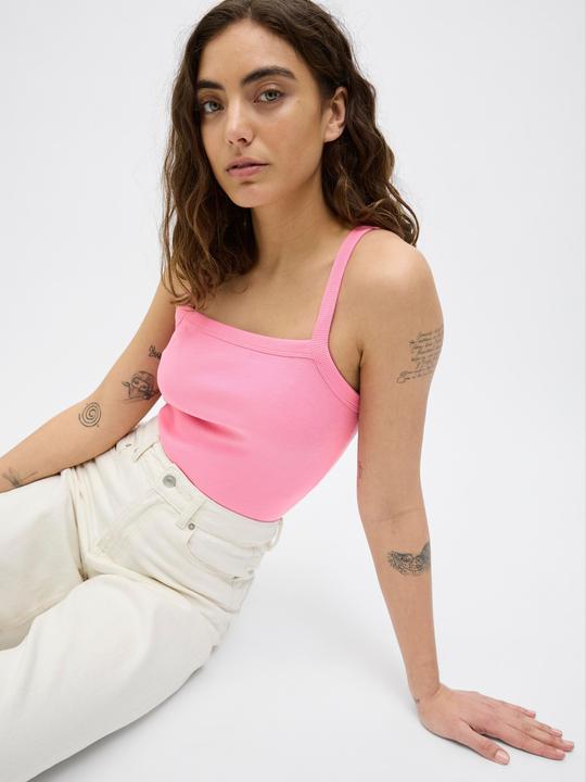 Actual product image JJXX Jxfifi Str Sl Rib Top Jrs Sn (S)