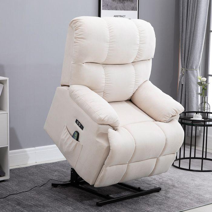Produktbild Swisshandel24 Massagesessel mit Aufstehhilfe, Wärme, verstellbar, USB