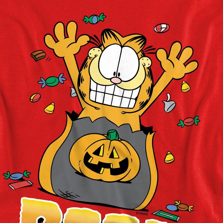 Actual product image Garfield Unisex Adult Boo! Sweatshirt (XL)