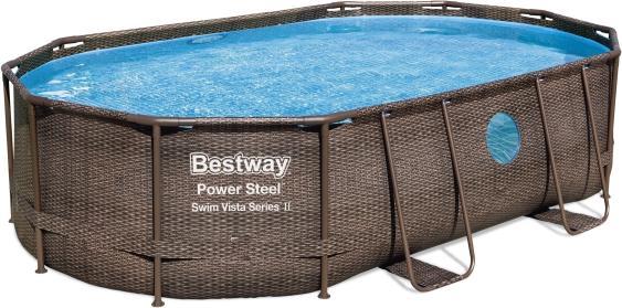 Image du produit Bestway OVAL POOL SET 56946 4.88X3.05X1.07M (488 x 305 x 107 cm)