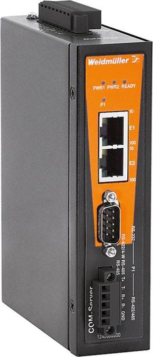 Actual product image Weidmüller Media converter 2xRJ45 1xRS-232/485 1285830000
