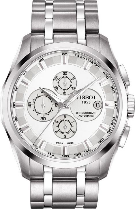 Tissot Couturier Chronographe Automatique C01.211 (Montre analogique, Swiss Made, 43 mm)