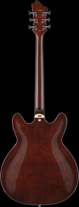 Image du produit Hagstrom Guitare électrique, Super Viking, Transparent Brown